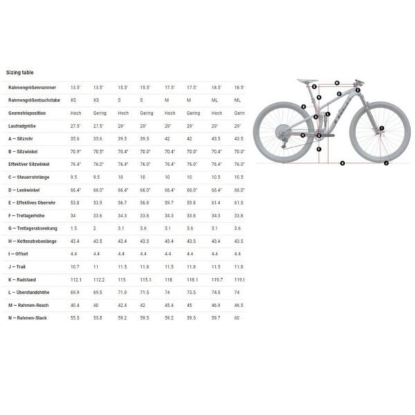 Trek Top Fuel 9.7 - 2023 - 29 Zoll - Fully – Bild 2