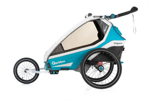 Qeridoo Kidgoo1 Petrol Kinderanhänger – Bild 14